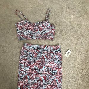 Two piece multiply color matching set!